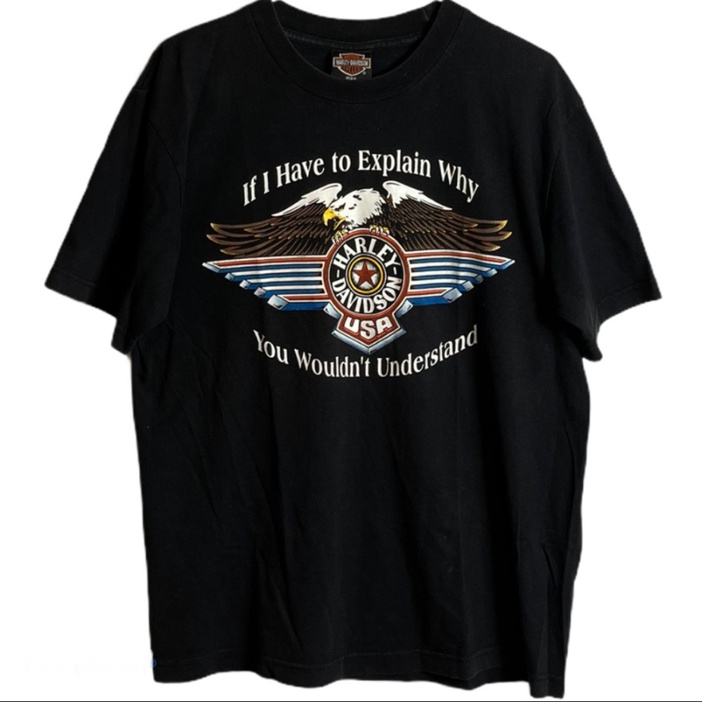 Harley Davidson If I Have To Explain Why T-Shirt - image 1